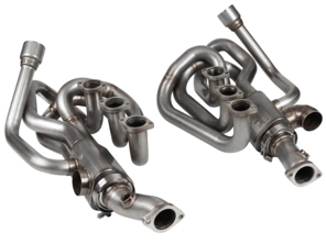 Header set with heat exhchangers OD 44 mm, Stainless steel. Porsche 911 Bursch - 1623107312, 91.911BURSCH44 - 1623107312